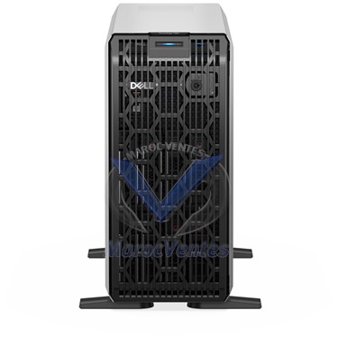 Serveur Tour PowerEdge T360 Intel Xeon E-2414 2.6G,1x2TB,1x16GB,5720 2x1Gb,1x700WTit ,H355,IDR BAS